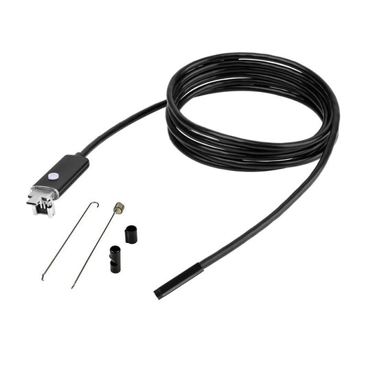 8mm lens Inspection Pipe Endoscope USB Camera 6LED Borescope Android Phone PC