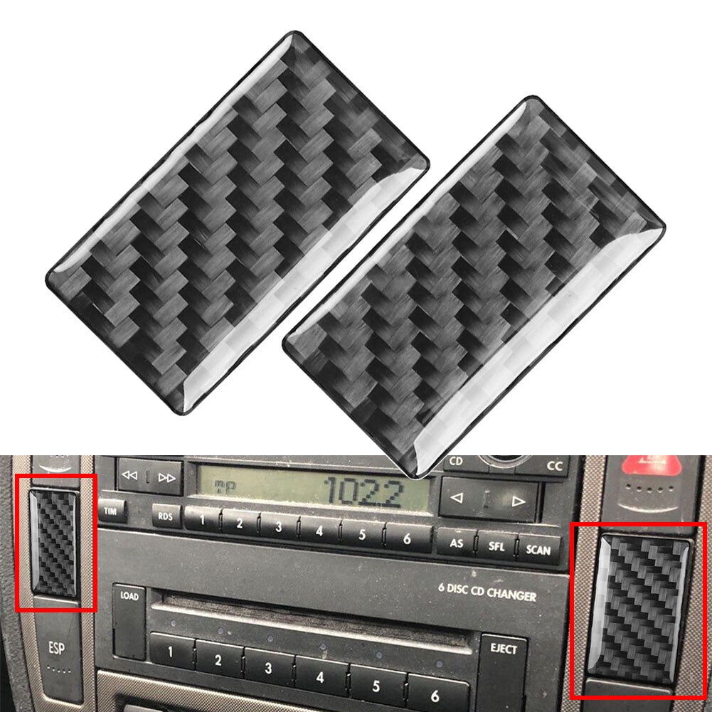Radio CD Panel Side Button Cover Trim for Volkswagen for Passat B5 2001-2005 2002