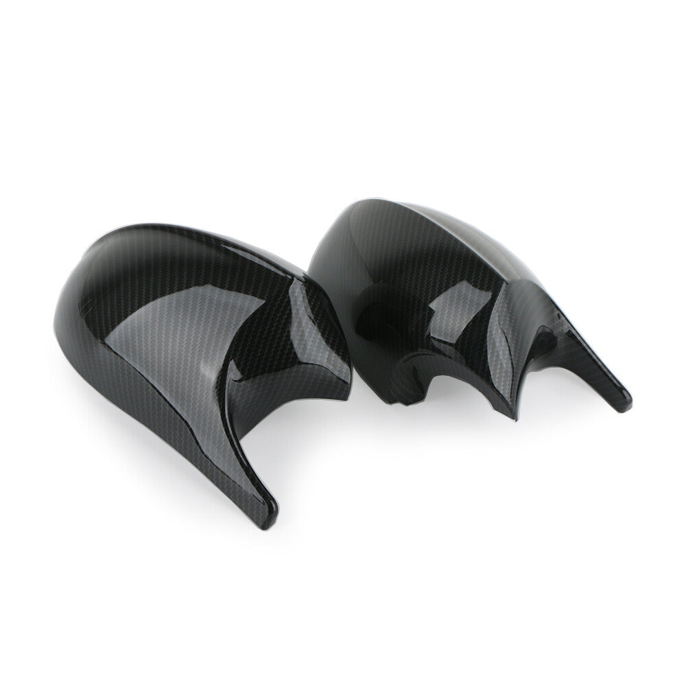 2-Piece Rearview Mirror Caps for E90 E91 E92 E93 PRE-LCI Carbon Fiber M3 Style