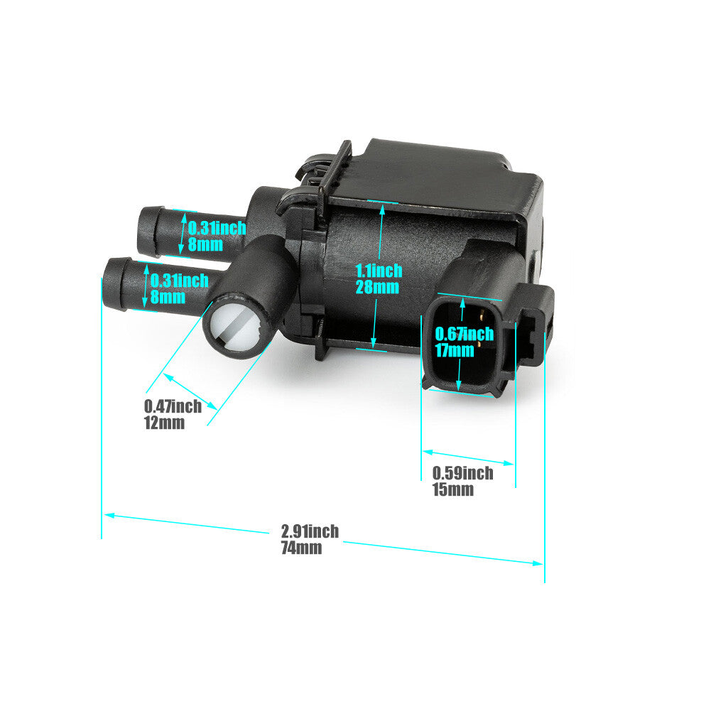 One-piece vacuum solenoid valve suitable for Toyota for Camry Celica for Corolla 192000-3042
