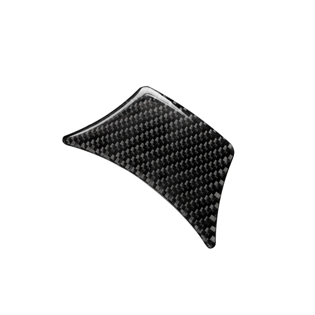 Carbon fiber steering wheel chin trim for BMW 5 Series F10 F18 2011-2017 type A