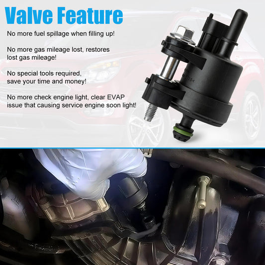 for Buick for Cadillac for Chevrolet Traverse EVAP Vapor Canister Purge Solenoid Valve