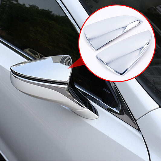 for Lexus ES250 300h 350 2019-2023 Chrome Rear View Side Mirror Cover Wing Trim