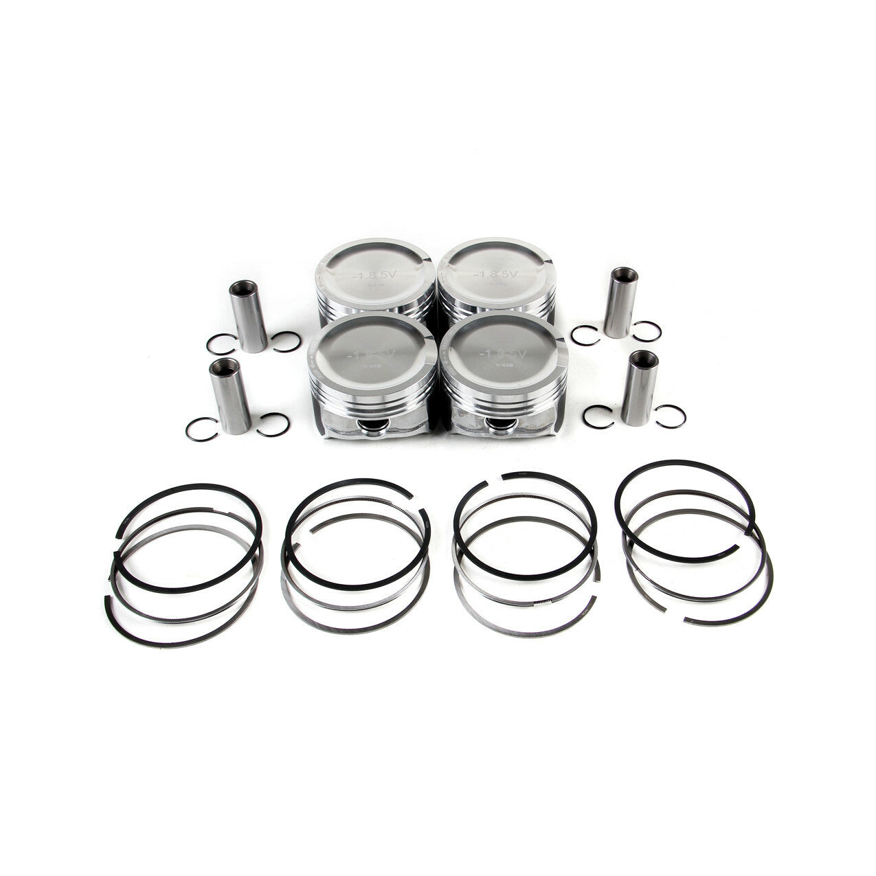 1.8T Piston Assembly Piston Ring Fit for VW for Golf for Jetta for Passat 06B198151B