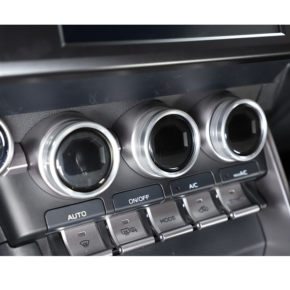 Carbon fiber central control gearshift trim suitable for Corvette C7 2014-19