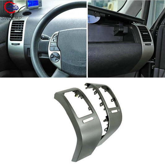 Set Center Inner A/C Dash Air Vent Cover Trim for Toyota Prius 55670-47060 04-09