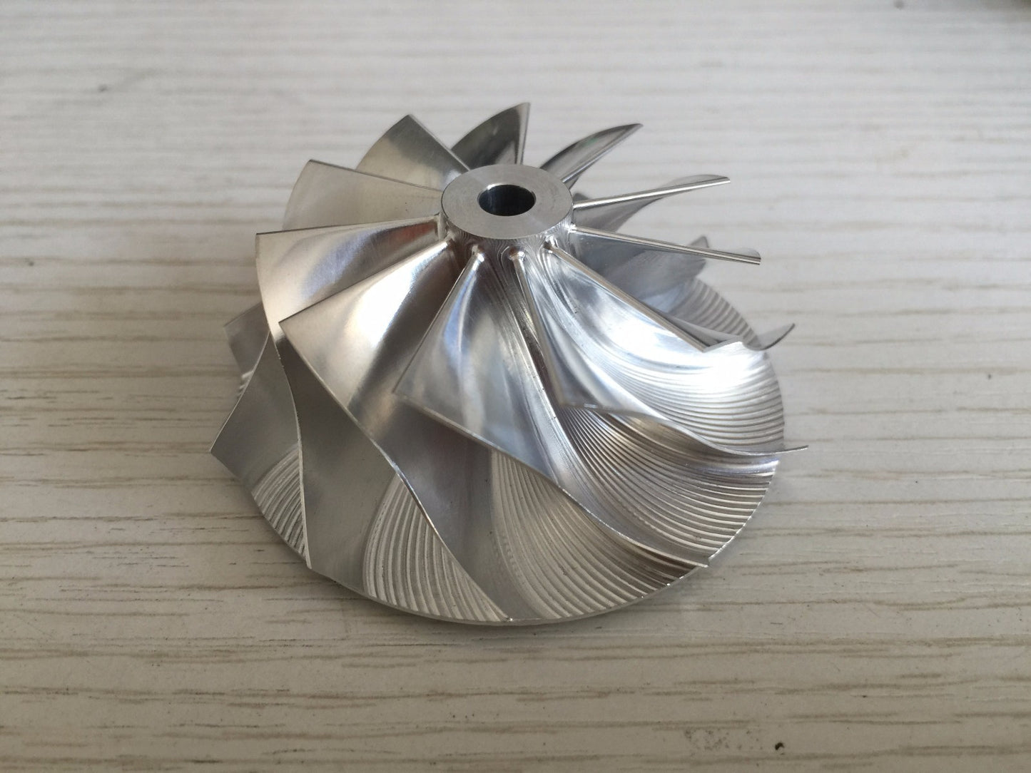 TD04HL 19T 46.02/58.00 mm 11+0 Blade Performance Turbine Billet Compressor Wheel