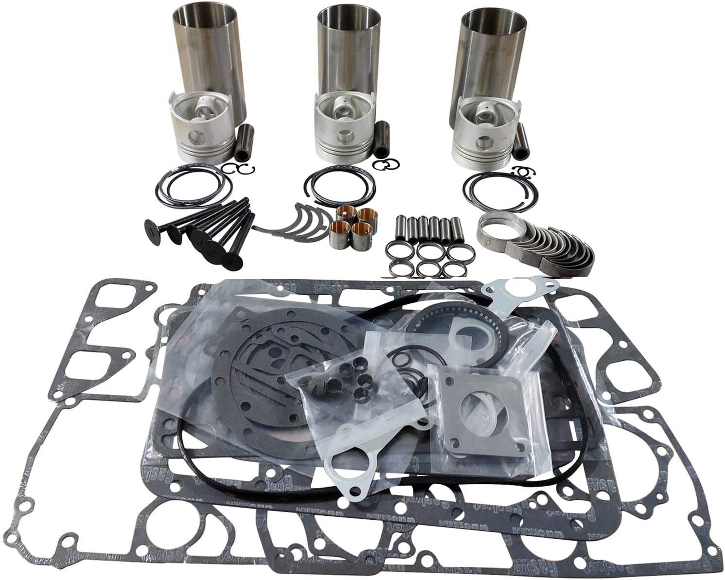 3T75 Overhaul Rebuild Kit fits for Yanmar YM220 YM226 Tractors