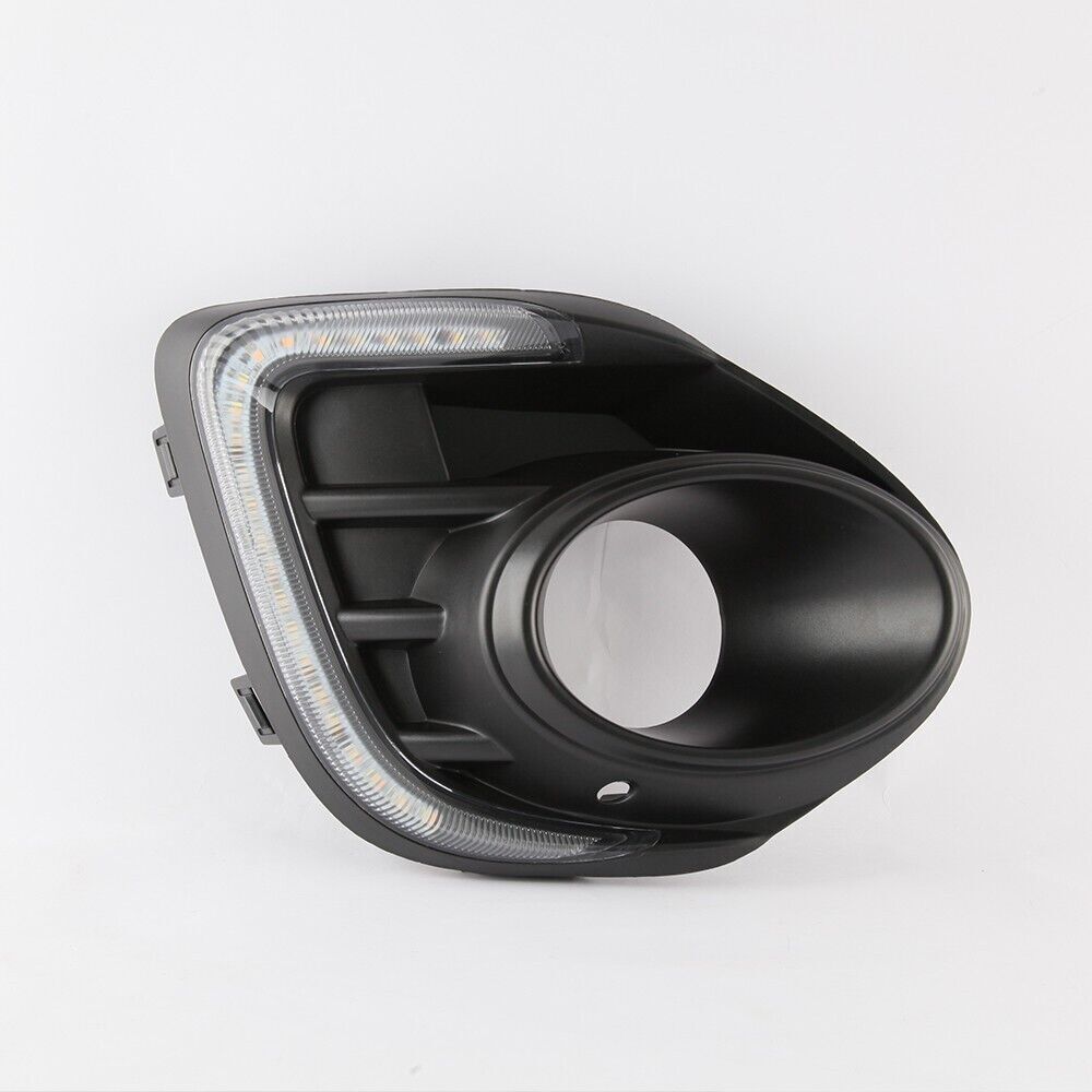 2pcs Daytime Running Lights LED Front Fog Lamp DRL for Mitsubishi Lancer 16-18
