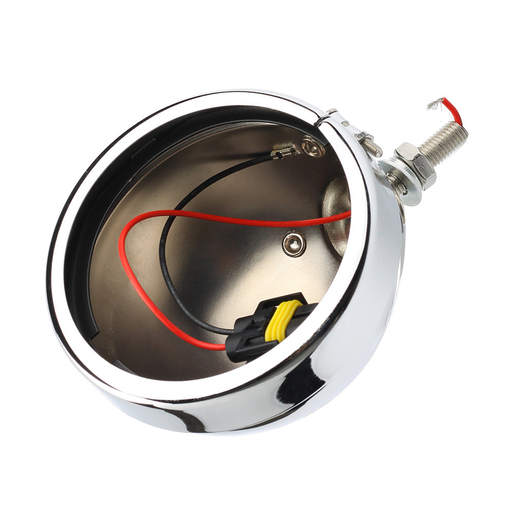 4.5-inch LED auxiliary fog lights and covers for Harley-Davidson DRL