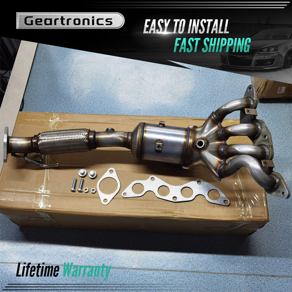 Exhaust Manifold Catalytic Converter w/ Gaskets for 2012-2017 for Ford Focus 2.0 NE
