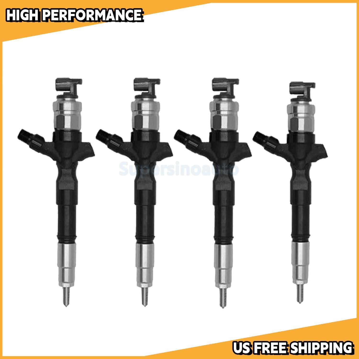 4PCS Diesel Injector Nozzle 2367030400 for Toyota Hilux 23670-30400 1KD 2KD NEW