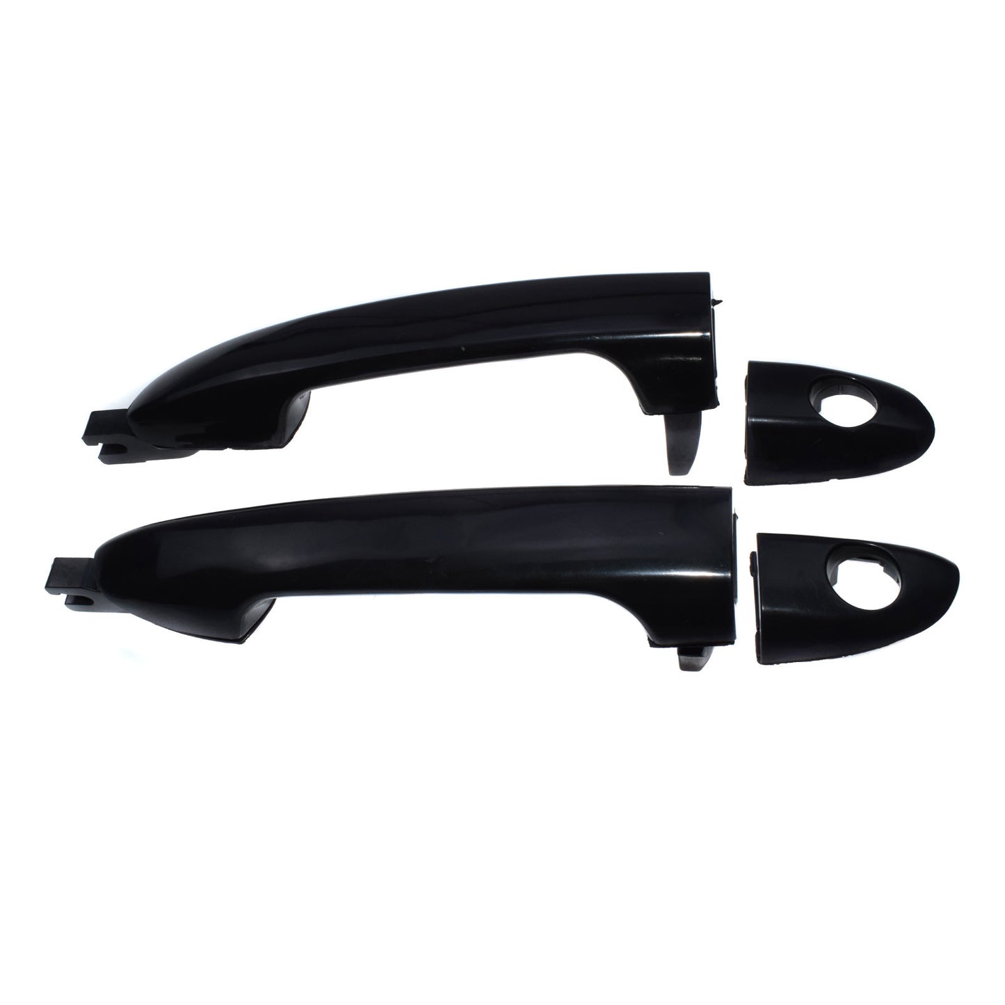 2-Piece Exterior Door Handle Set (Front Left and Right) for Kia 2004-2009 Spectra Spectra5