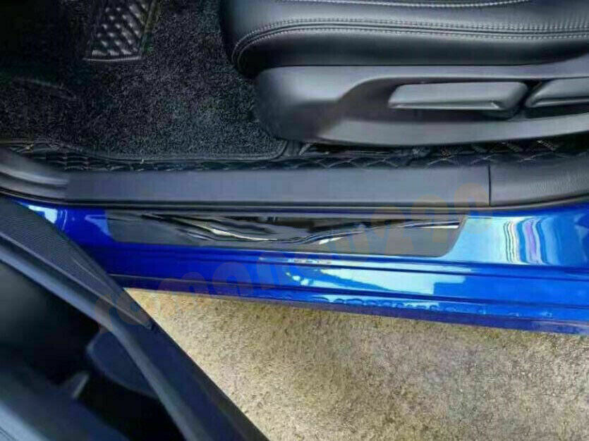4P for Honda for Civic 2022-2023 Car Accessories Outside Door Sill Scuff Plate Cover