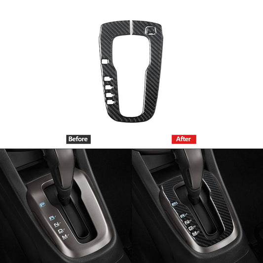 Carbon Fiber Automatic Gear Shift Panel Cover Trim for Chevrolet Sonic 2012-2016