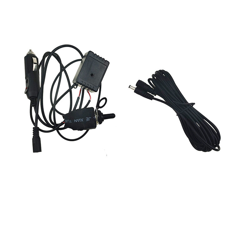 Electric Exhaust Valve Manual Switch Control Line Box 3.5M Extension Power Cord
