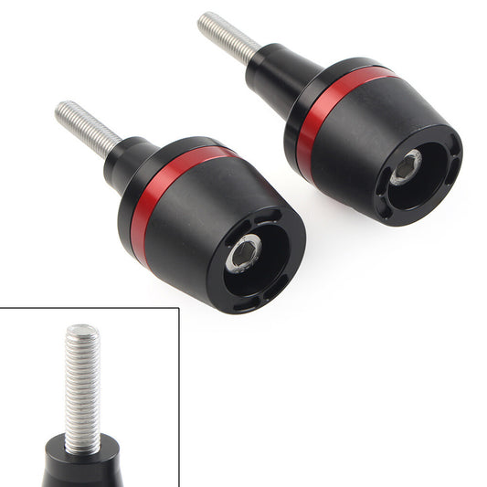 for Yamaha for Suzuki for Honda for Kawasaki Universal Frame Sliders Crash Protector Red2x