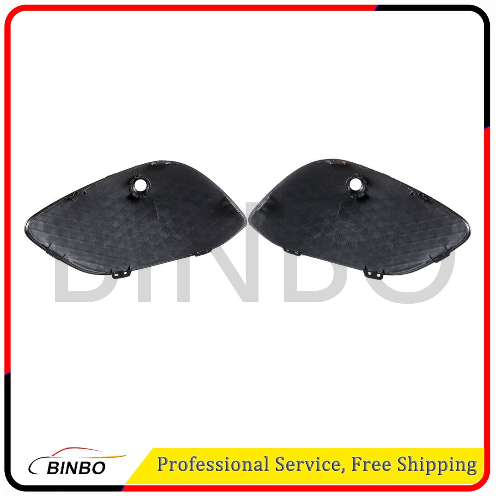 for Mercedes-Benz 2016-2019 GLC300 1 Pair Bumper Fog Light Cover Outer Grille
