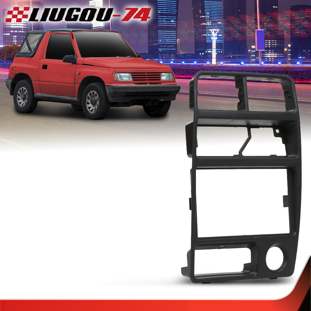 Dash radio AC bezel panel trim suitable for 1992-1995 for Suzuki Sidekick Geo Tracker - new