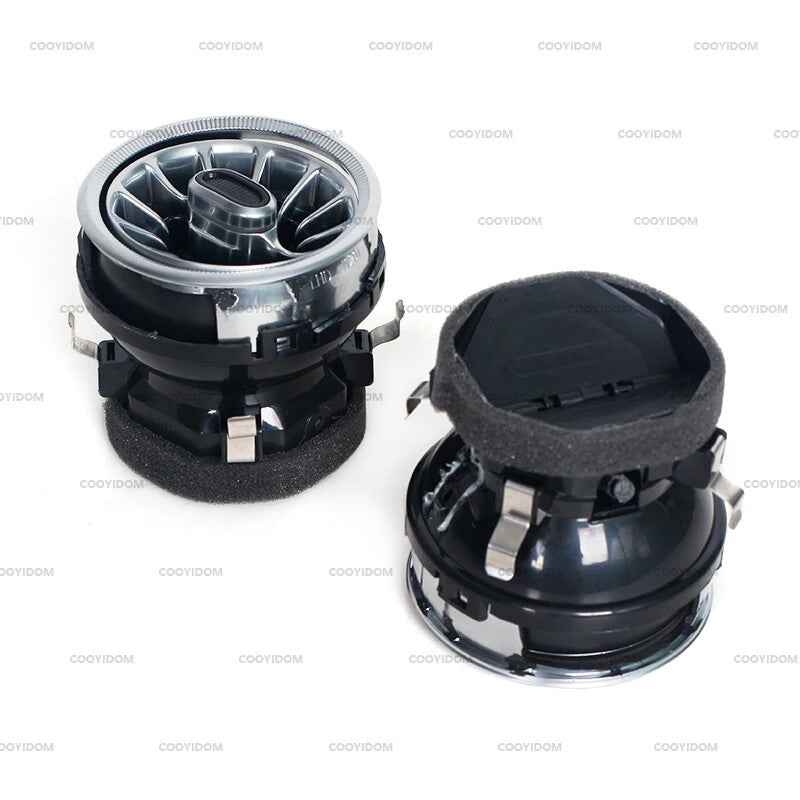 2-Piece LED Front Dashboard AC Air Vents for BMW for MINI JCW F56