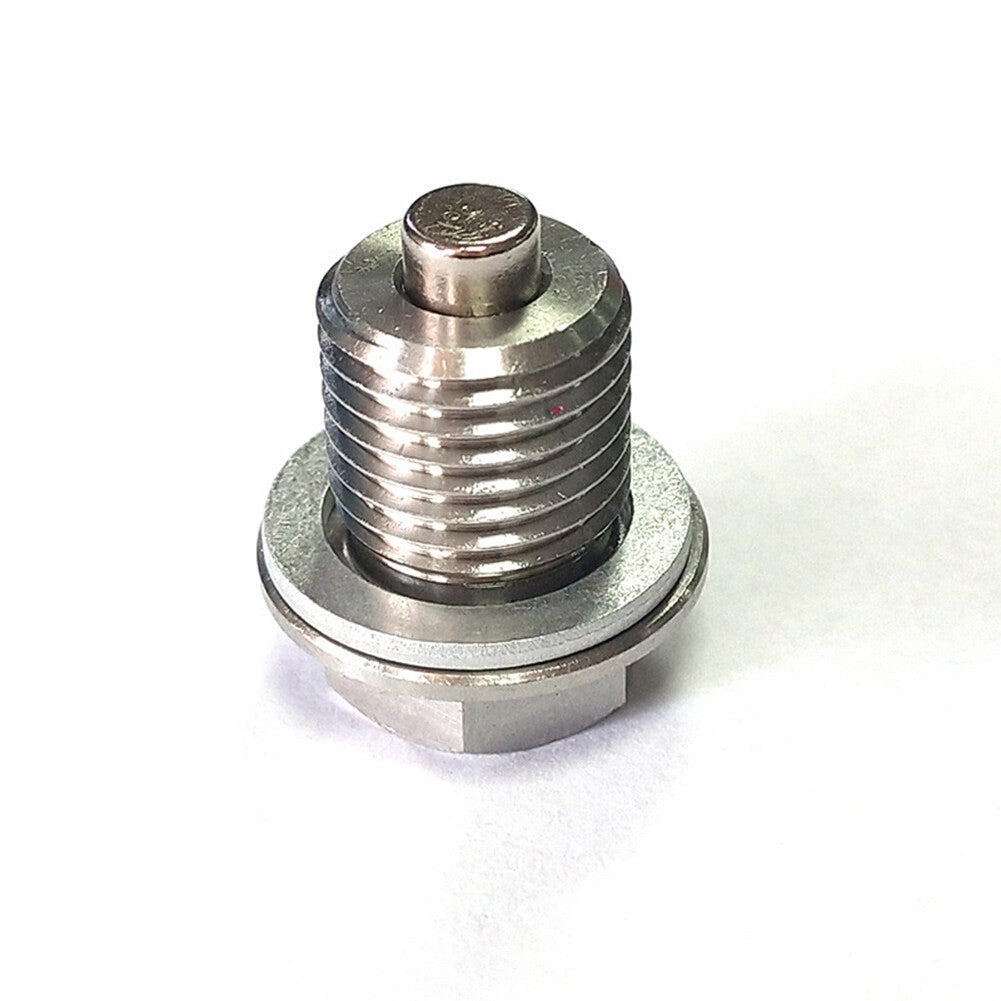 M14 x 1.5 Stainless Steel Car Oil Drain Plug with Neodymium Magnet Universal Ne