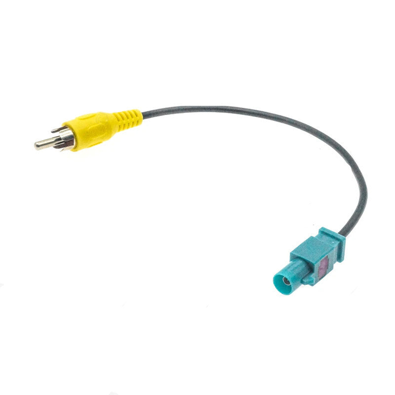 Car Rear View Camera Adapter Cable Fakra to RCA Connector Reversing Line Wire