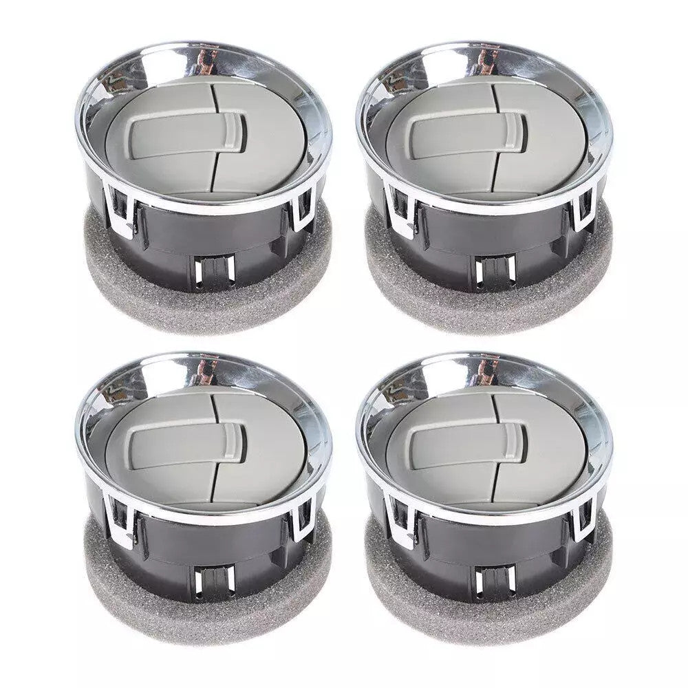 Fit for 2009-2014 for Ford F150 4Pcs AC Heater Air Dashboard Vent Louvre 9L3Z19893CA
