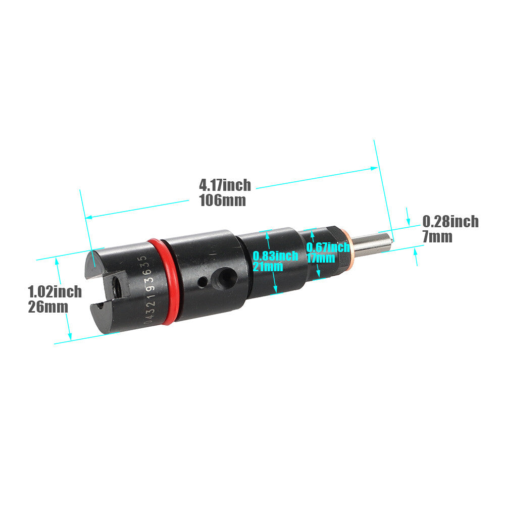 6X RV275 Fuel Injectors for Dodge for RAM 2500 3500 5.9L 40-50 HP 98.5-02