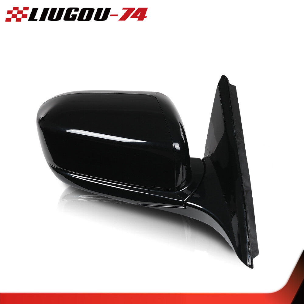 Power Mirror front passenger side fits for Honda Accord sedan 03-07 Gloss Black