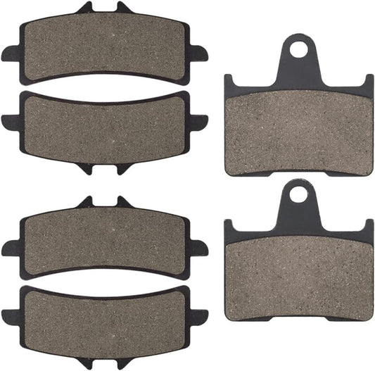 Front and Rear Brake Pads for Kawasaki 1400 ZZR1400 ZZR 1400 ZX1400 2016-2020