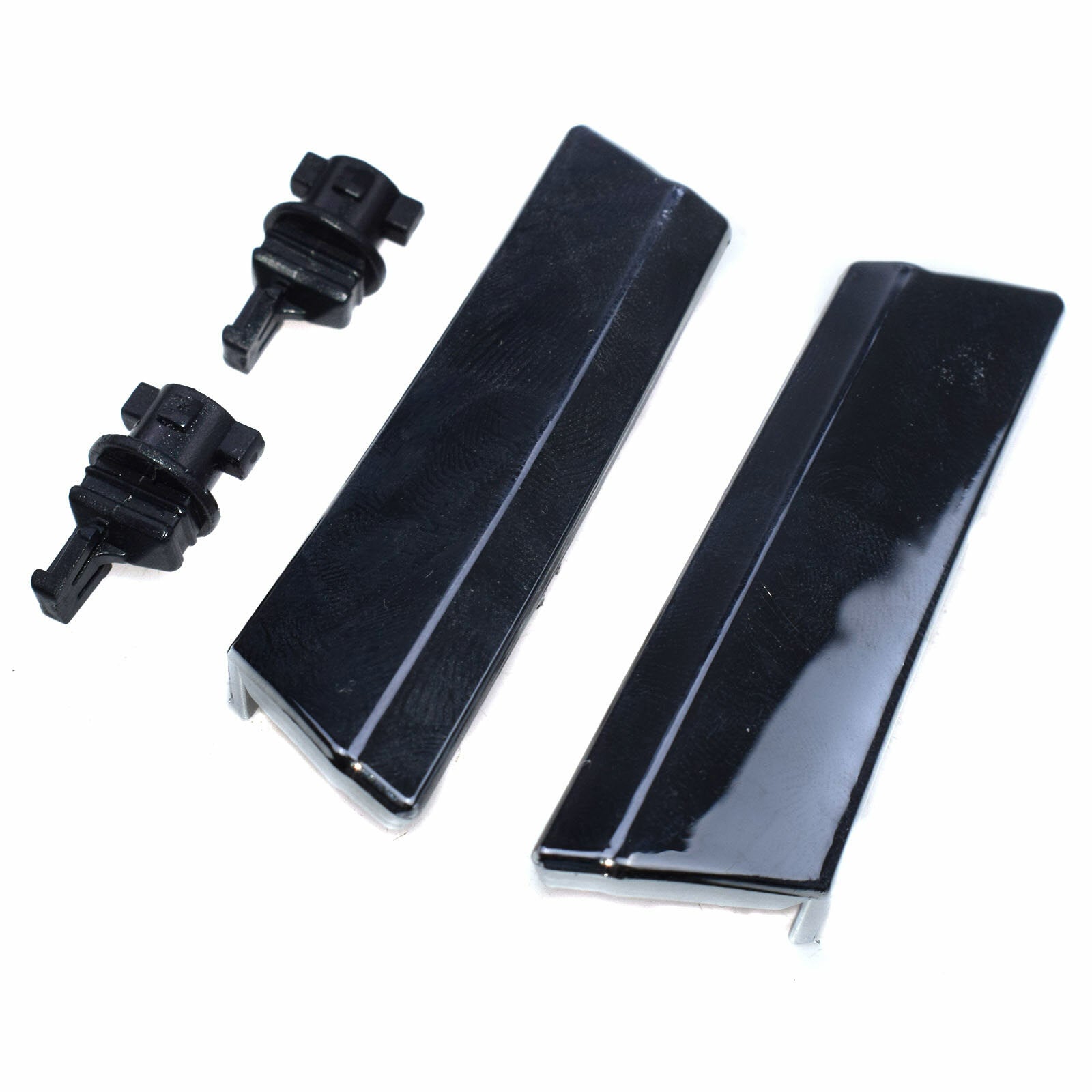 Pair Headlight Washer Nozzle Cover Chrome Clips For 2006-11 for LEXUS GS350 GS430