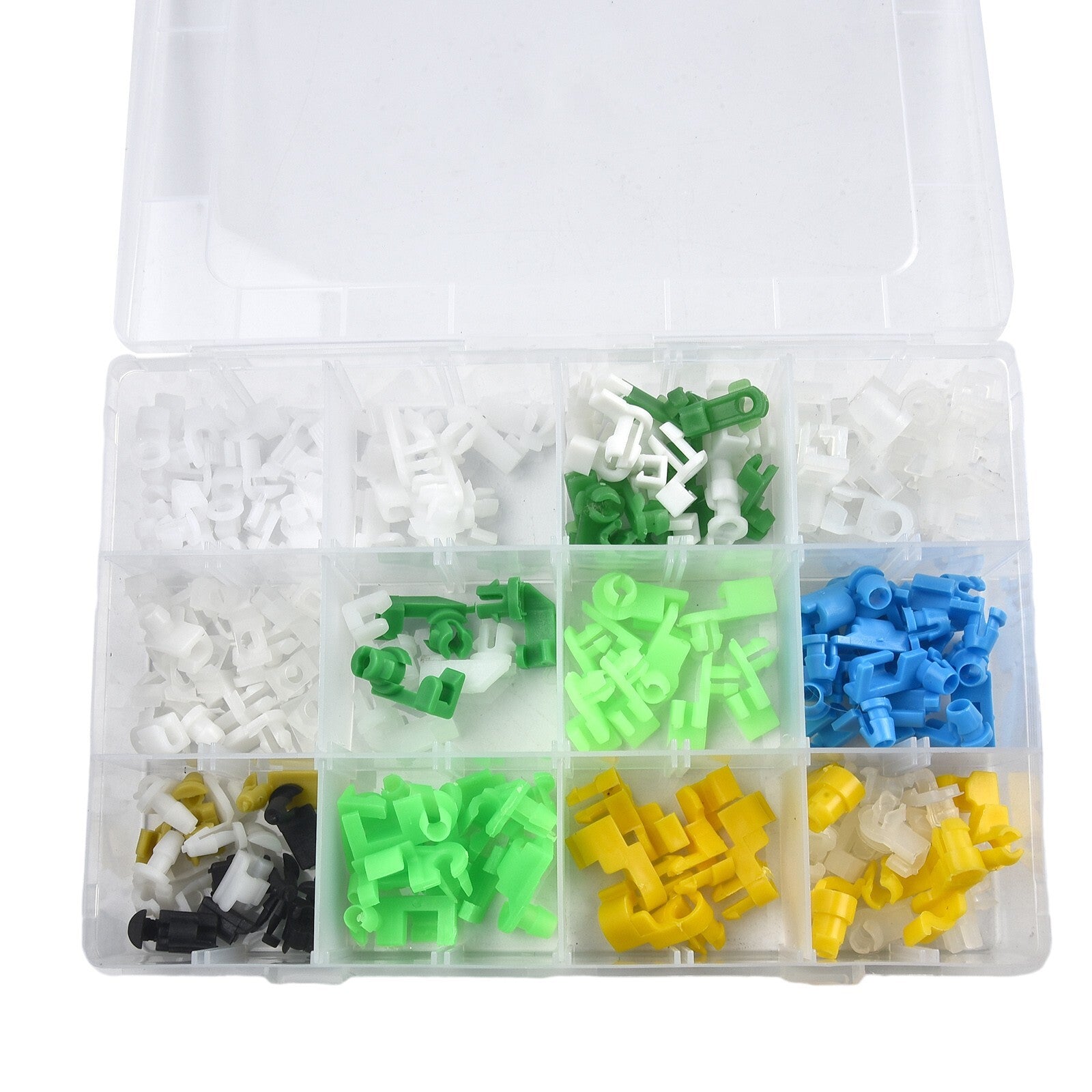 Lightweight Car Wire Clips Set 160PCS Mixed Plastic Door Lock Rod Fasteners Kit