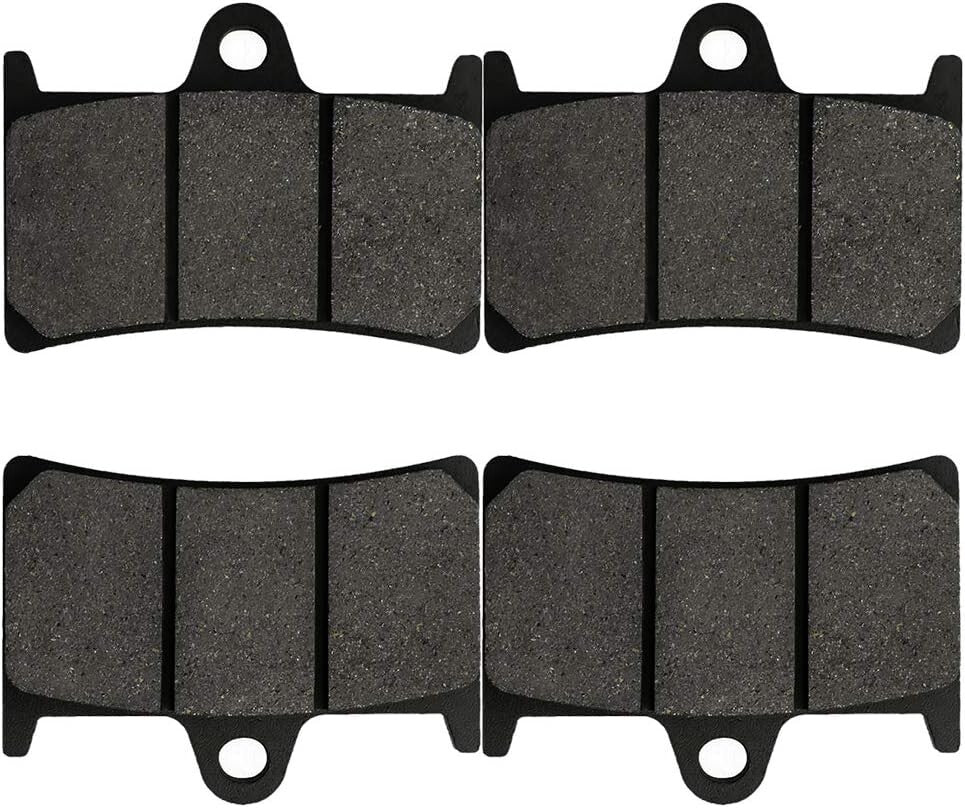 Motorcycle Front and Rear Brake Pads Compatible for Yamaha XT1200 Super Tenere