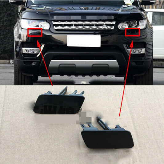for Rover for Range Rover Sport 2014-17 Headlight Washer Cover Cap Front Bumper Trim