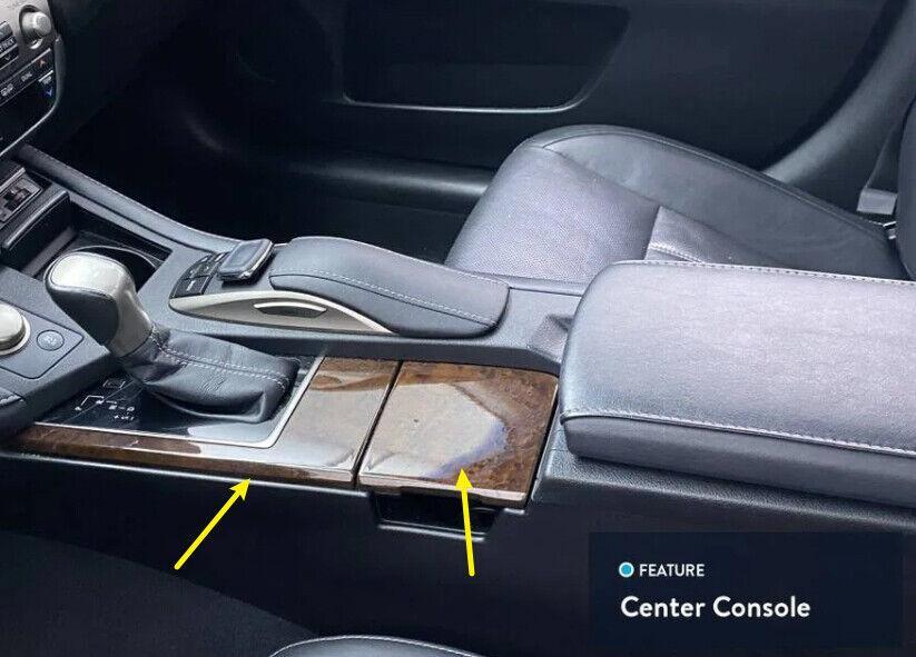 for Lexus ES300h ES350 2016-2018 Glossy Black Center Console Gear Shift Panel