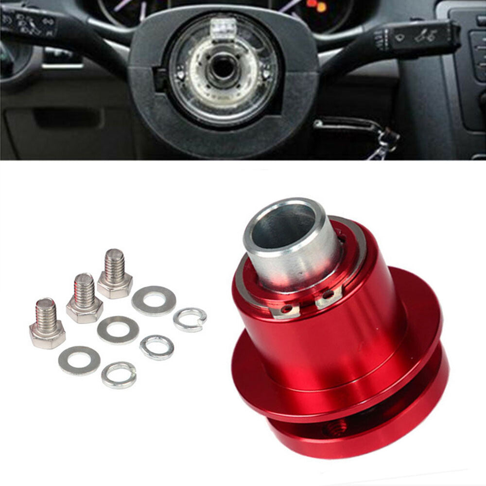 360¡ã Car Truck 3 Hole Steering Wheel Quick Release Disconnect Hub Adapter