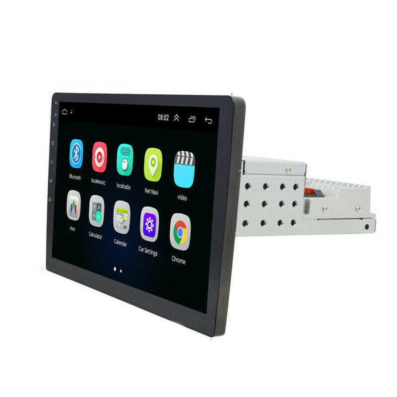1DIN Adjustable10 in Stereo Wifi Android Touch-Screen Car GPS Navigation Radio