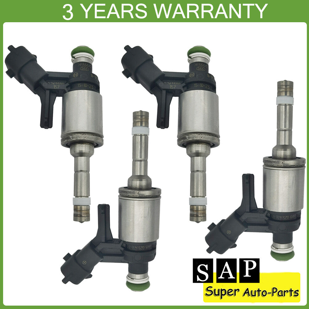 4X Fuel Injector for Citroen C4 for Peugeot 208 308 0261500157 9802541680 9809802380