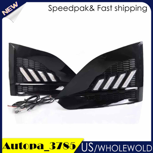 2pcs LED Fog Light Daytime Running Lamp Tricolor LH RH For 2023-25 for Nissan Altima