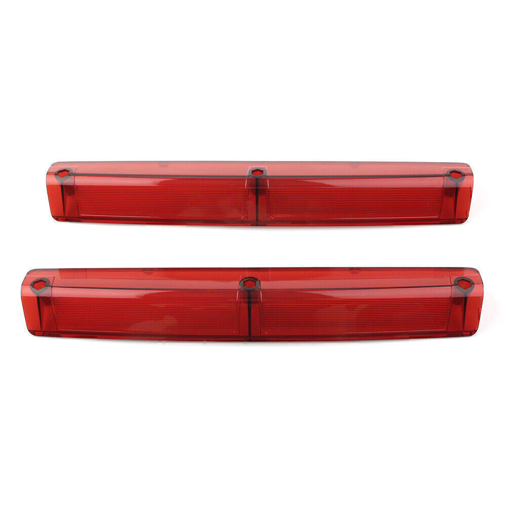 Side Light Red Lens Cover for Harley Davidson Touring FLHTC Tour Pack Pak Trunk