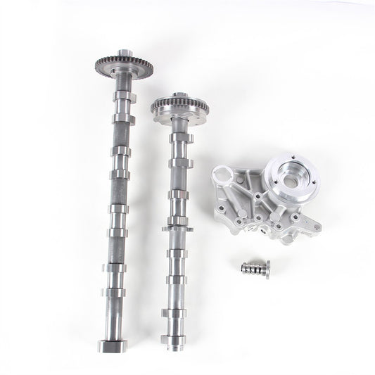 2.0T Intake Exhaust Camshaft W/ Valve Kit Fit for VW for Golf for Passat for AUDI Q3