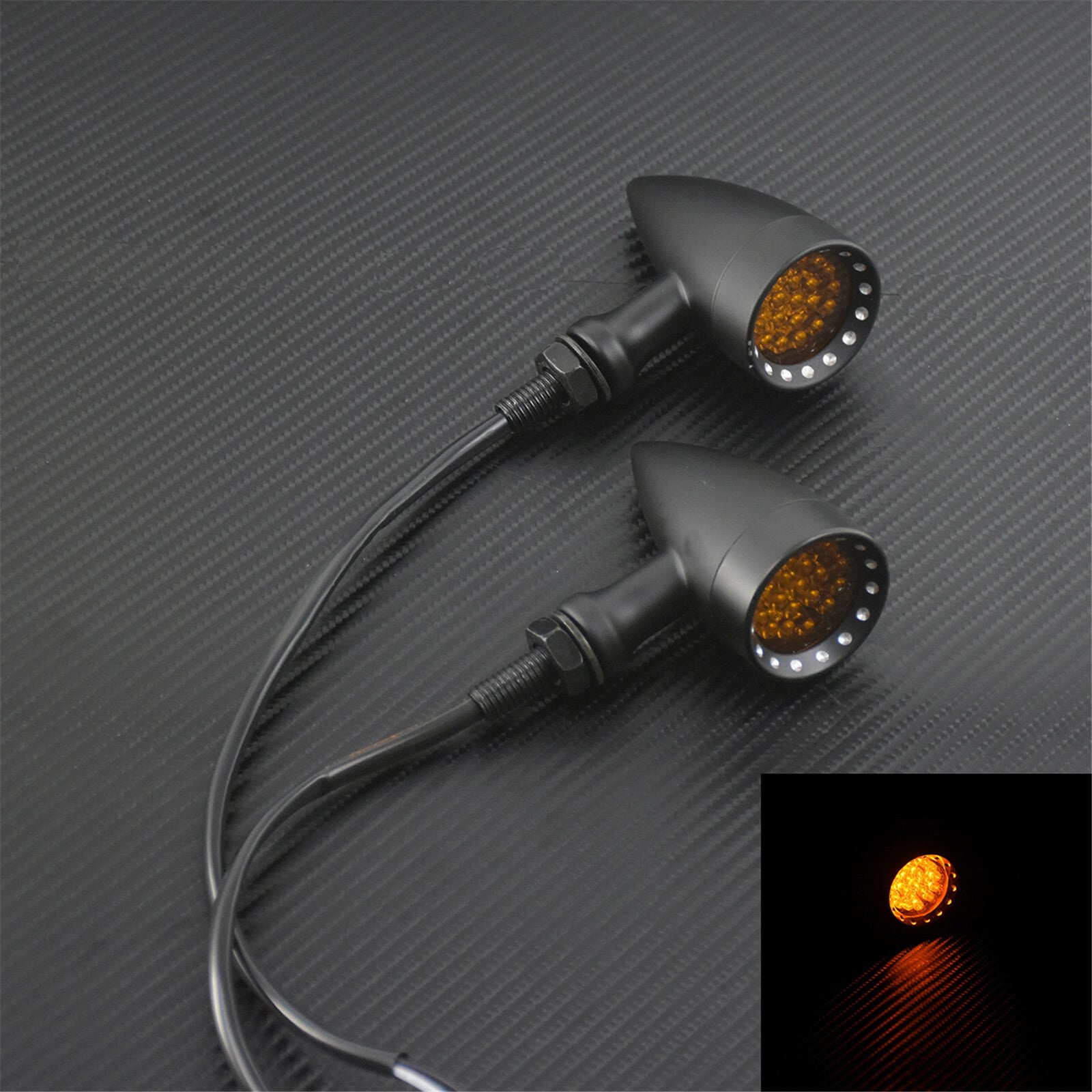 20 LED Brake Light Turn Signal Fit for Harley Chopper Bobber Custom Sportster XL