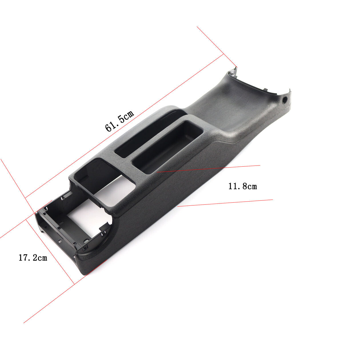 The rear center console cup holder is suitable for Volkswagen for Jetta MK4, black, model number 1J0863323N