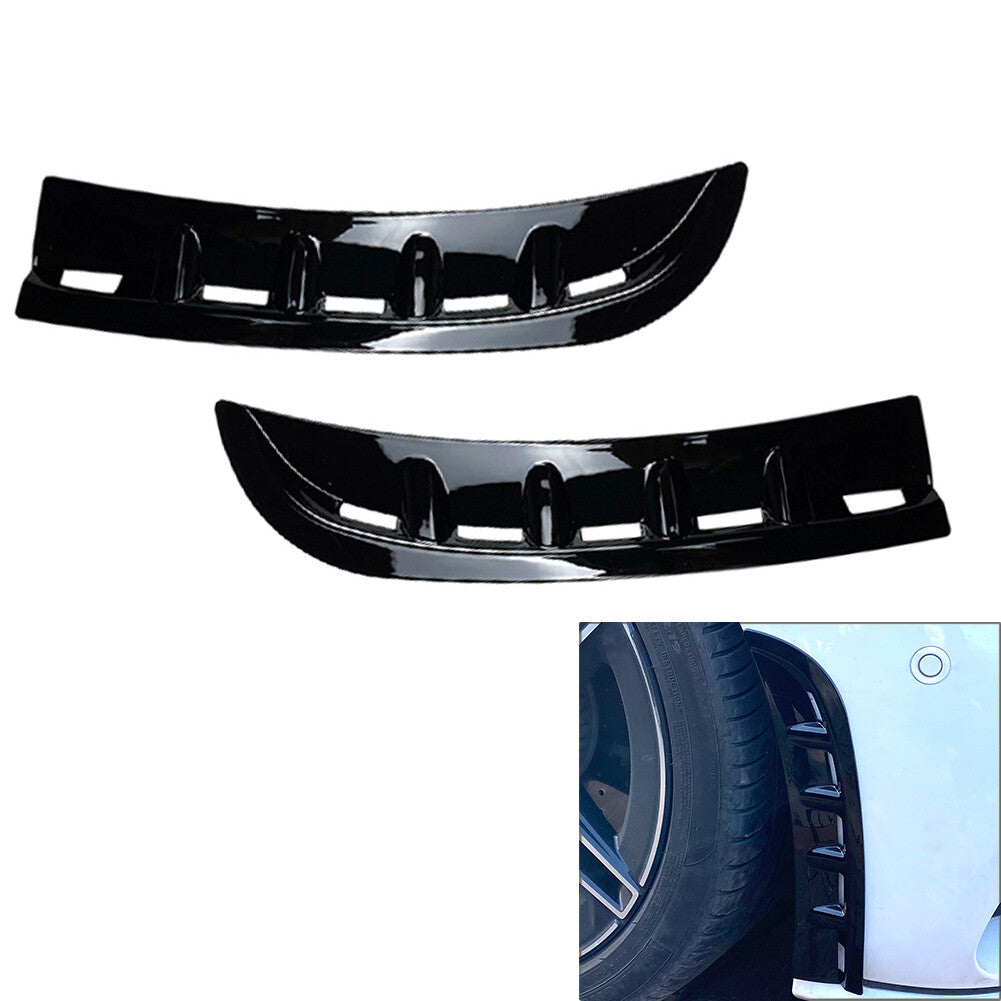 Front Wheel Air Vent Hood Fender?Fit for Mercedes Benz CLS-Class C257 2018+ Black ea