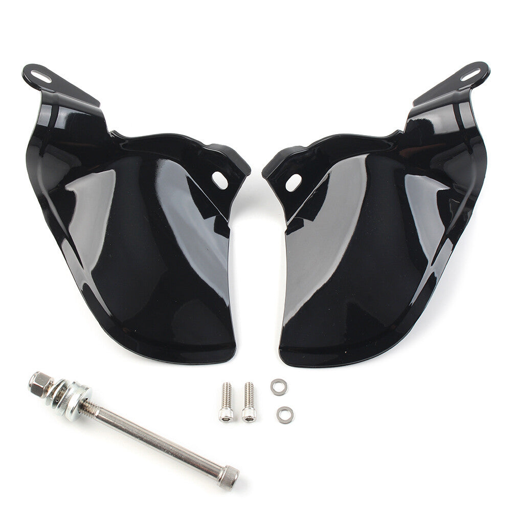 for Harley Softail 2018-2023 Reflective Saddle Shield Air Heat Deflector Black