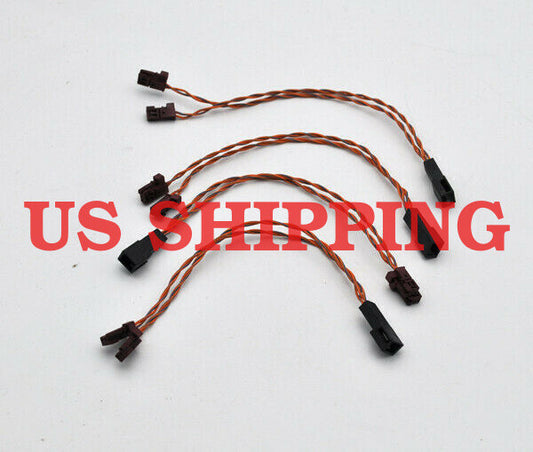 4x door tweeter speaker y adaptor cable splitter for Mercedes C E W205 W213 GLC