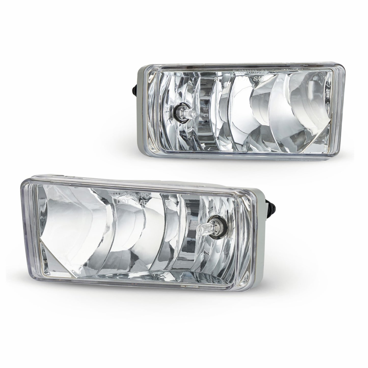 Fits 2008-2014 for Chevrolet Silverado Clear Lens 1 for Front Bumper Fog Lights