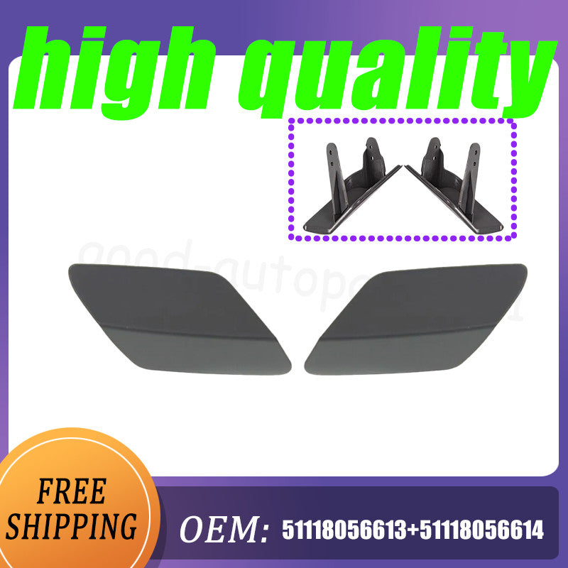 51118056613 1 pair of new headlight washer caps suitable for BMW 3S F30 F31 F35 M13-18