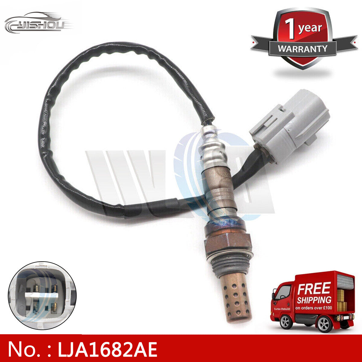 The new heated oxygen sensor LJA1682AE is suitable for Jaguar XK8 (1998-2003) and XJ (1997-2006).