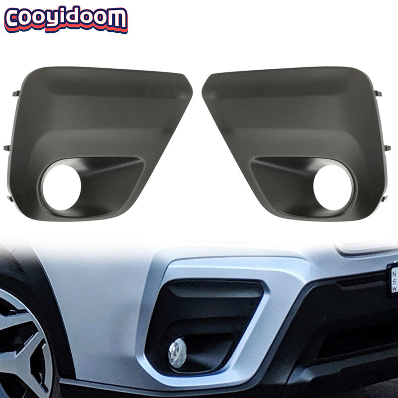 Pair front fog light frame cover 57731SJ040 for Subaru Forester 2019-2021 Sedan